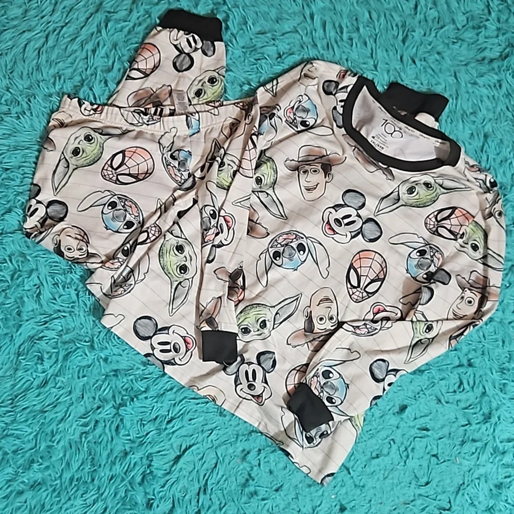 Disney 100 Toy Story 2PC Pajamas NWOT